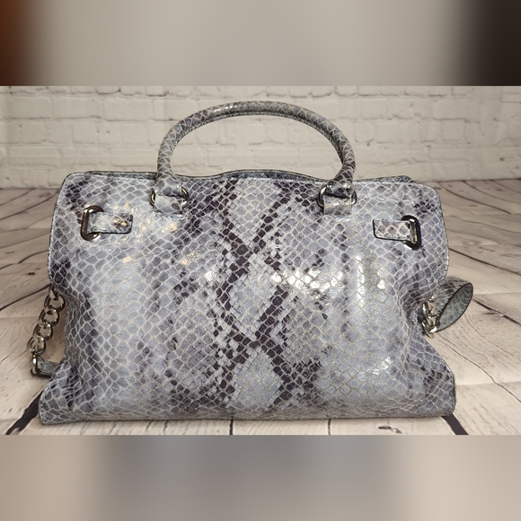 Michael Kors Snake Skin Leather Bag - Picture 2 of 7